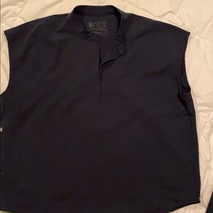 Figs Large-Caribbean blue 3 piece scrub set